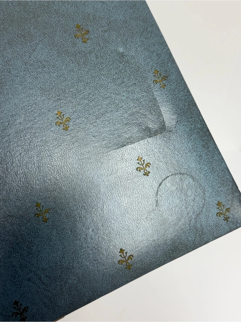 Vintage Blue Mid-Century Jewelry Box Jewelry Case Velvet Lining MCM